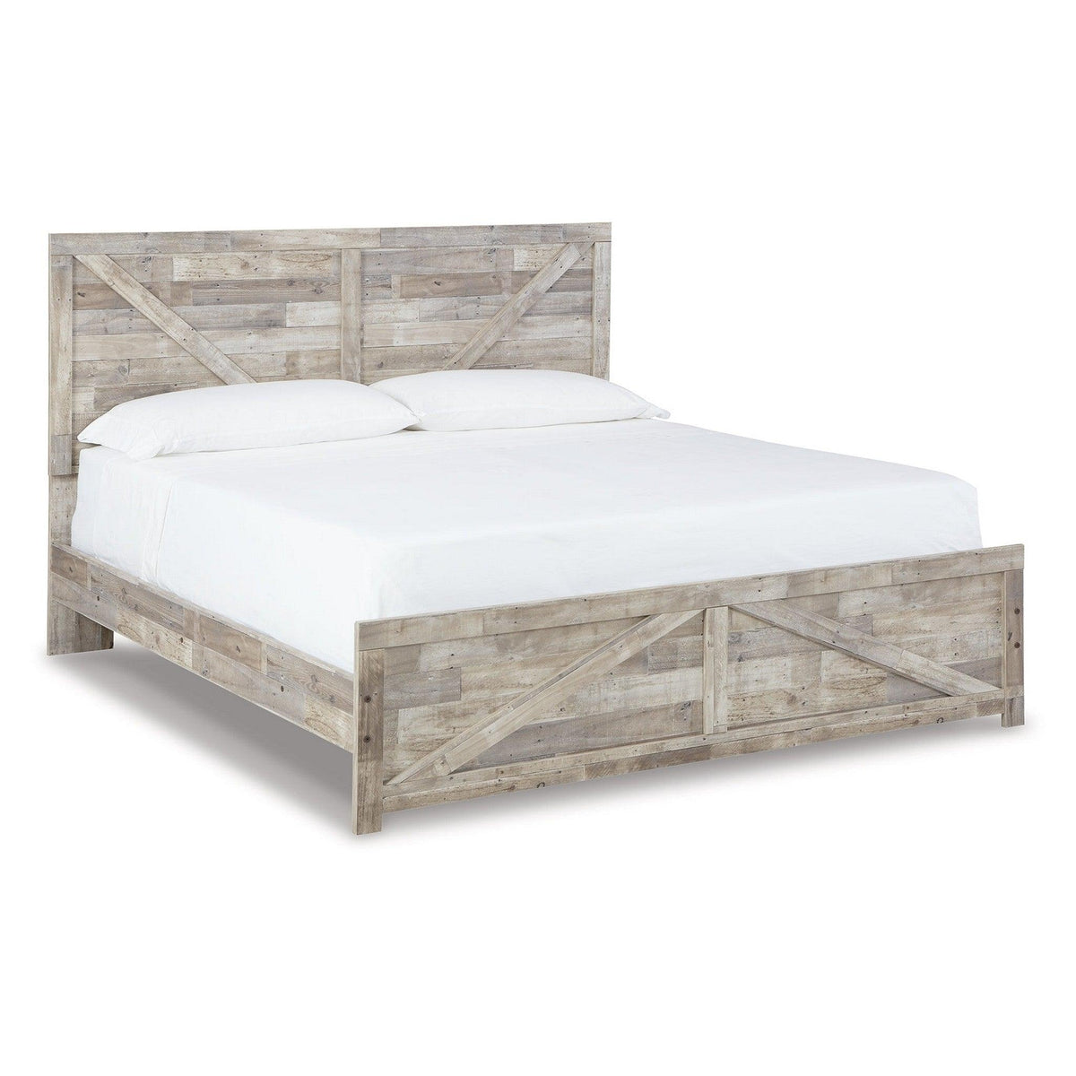 Benchcraft® Hodanna King Crossbuck Panel Bed