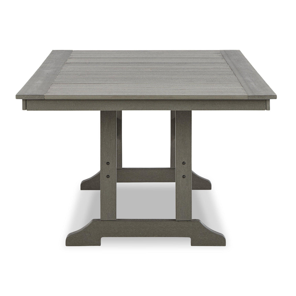 Visola Outdoor Dining Table with 6 Chairs Ash-P802P3