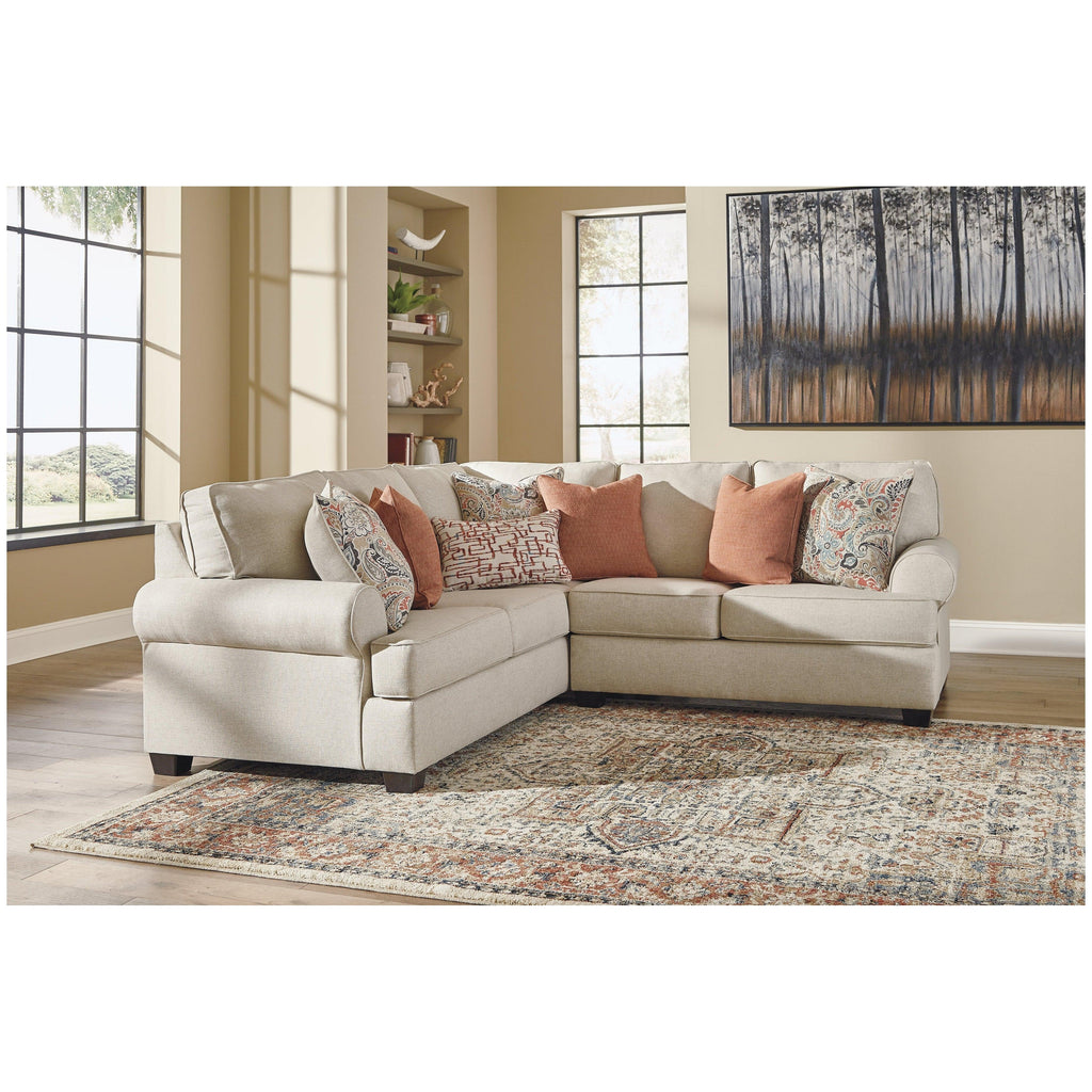 Amici 2-Piece Sectional Ash-19202S1