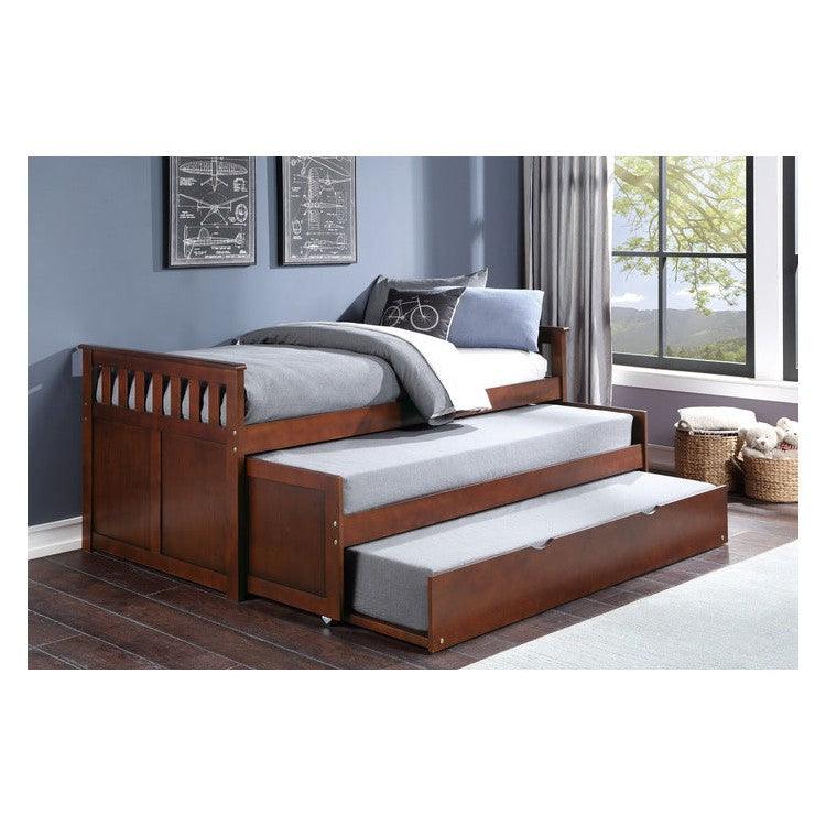(4) Twin/Twin Bed with Twin Trundle B2013RTDC-1R*