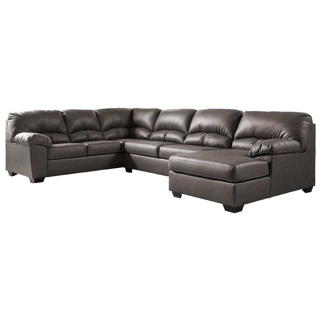 Aberton 3-Piece Sectional with Chaise Ash-25601S2