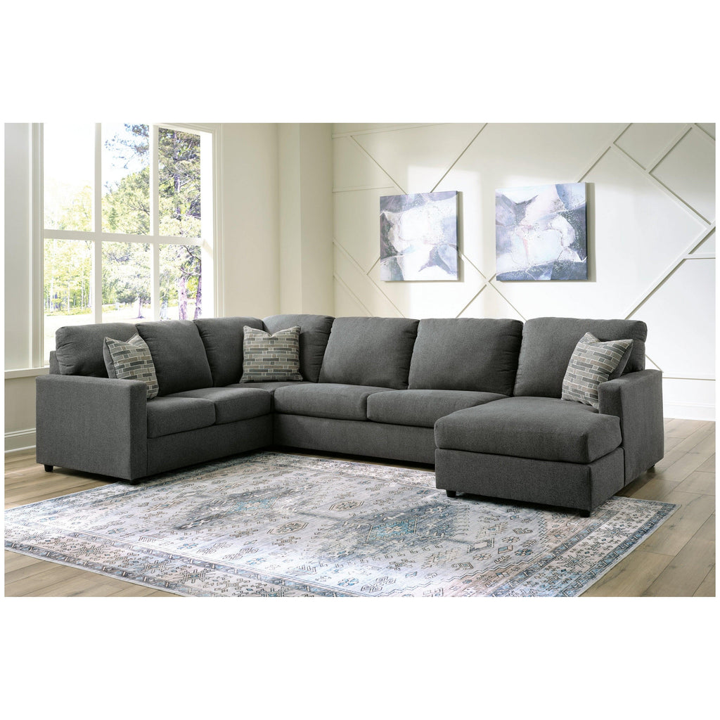 Edenfield 3-Piece Sectional with Chaise Ash-29003S2