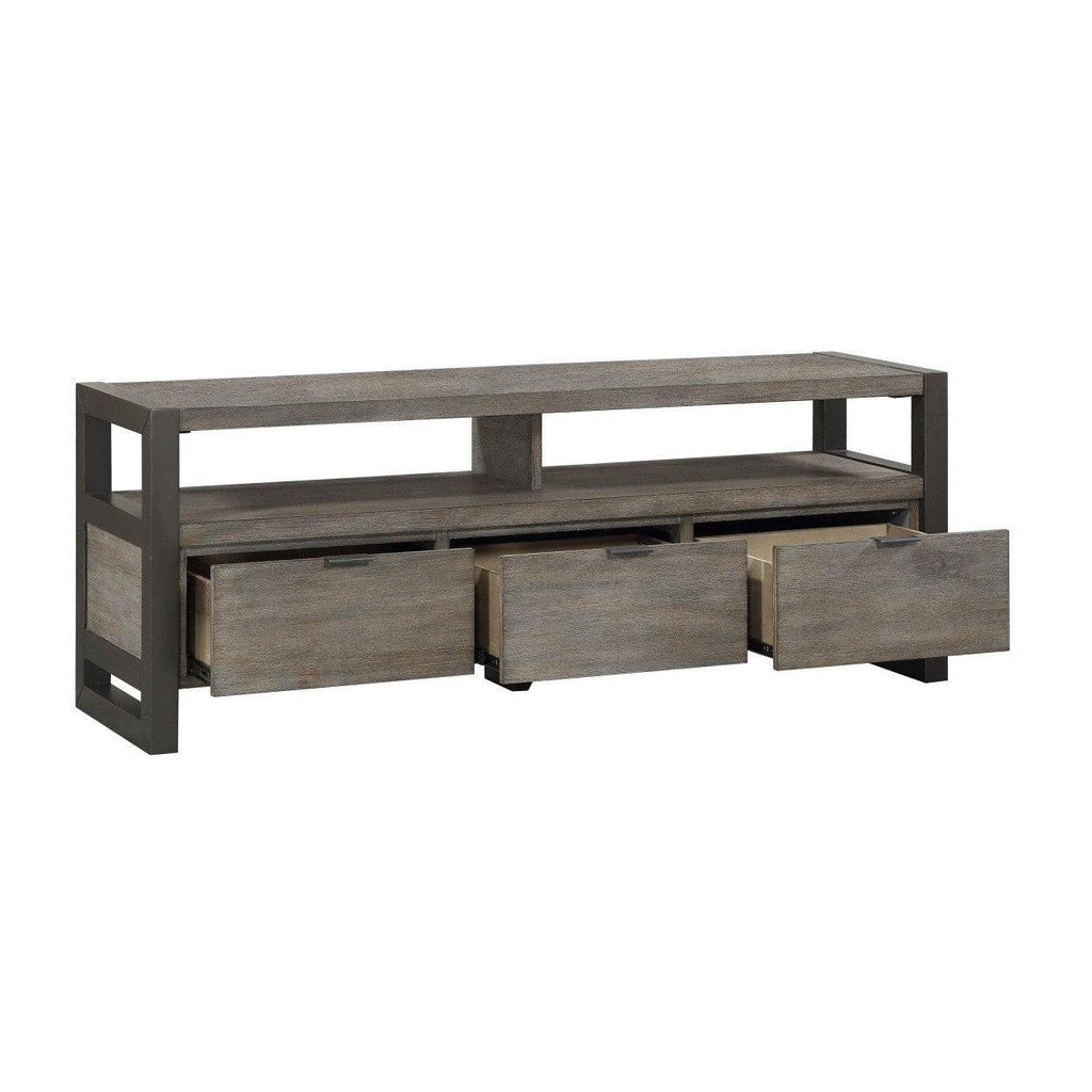 58" TV STAND, 3 DRAWERS 4550-58T