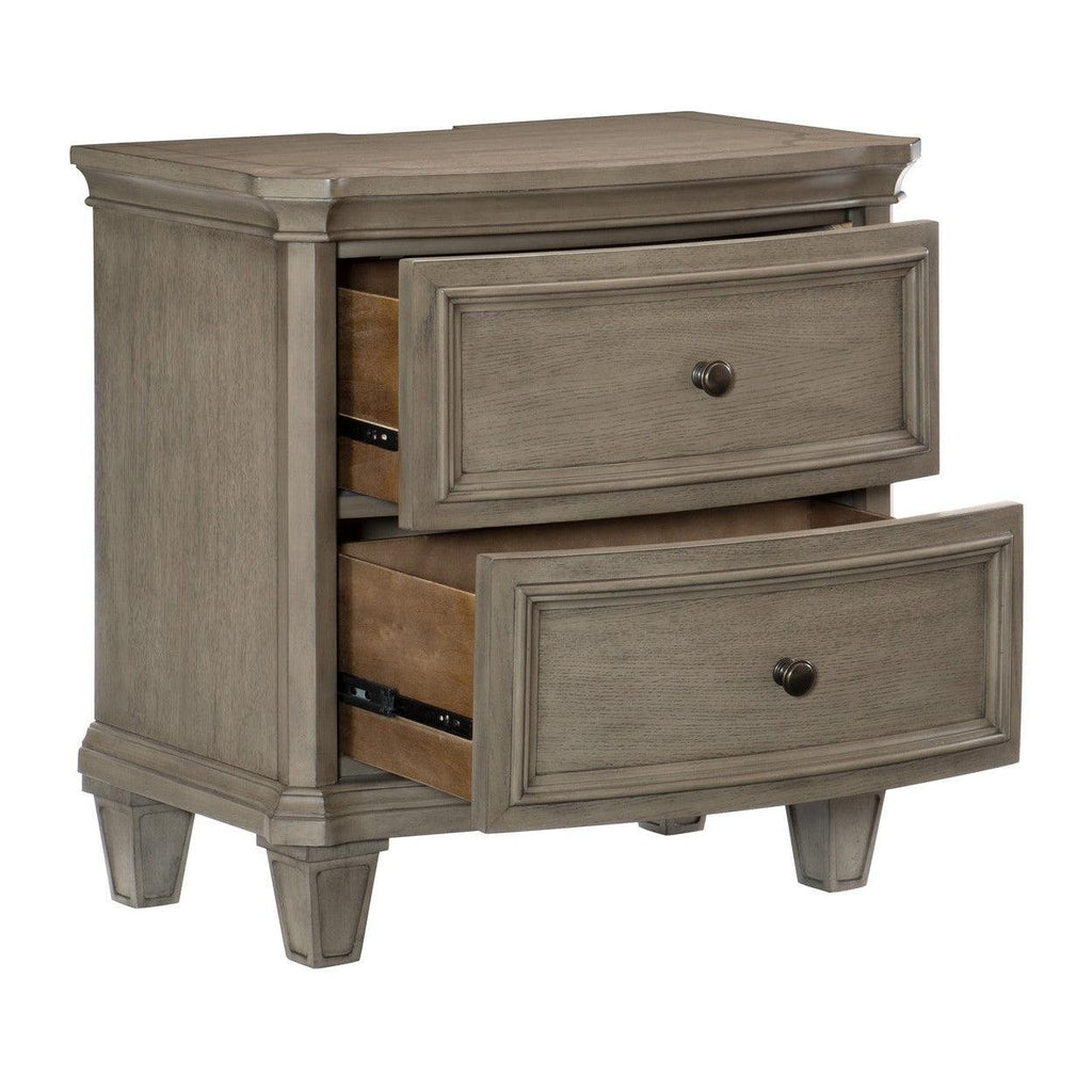 Night Stand with 2 USB & Electrical Outlets 5442-4