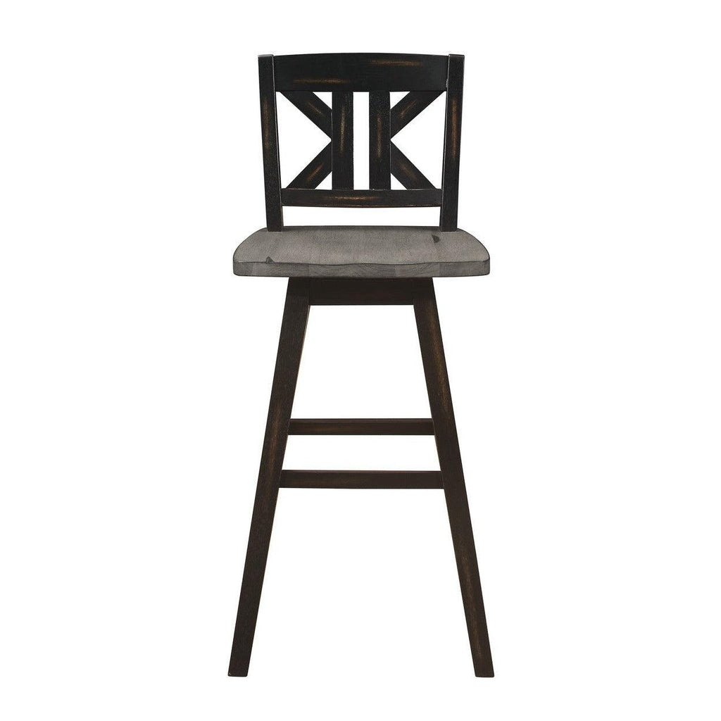Swivel Pub Height Chair 5602-29BKS1