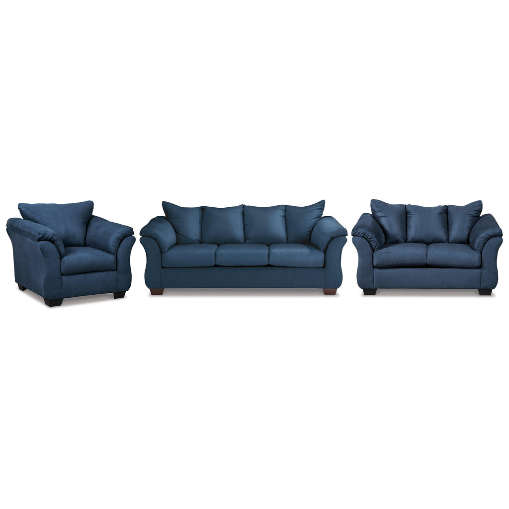 Darcy Sofa, Loveseat, and Chair Ash-75007U5