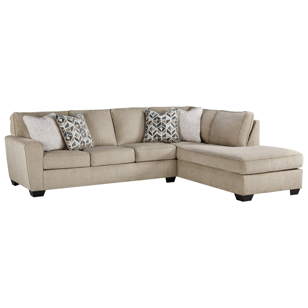 Decelle 2-Piece Sectional with Chaise Ash-80305S2