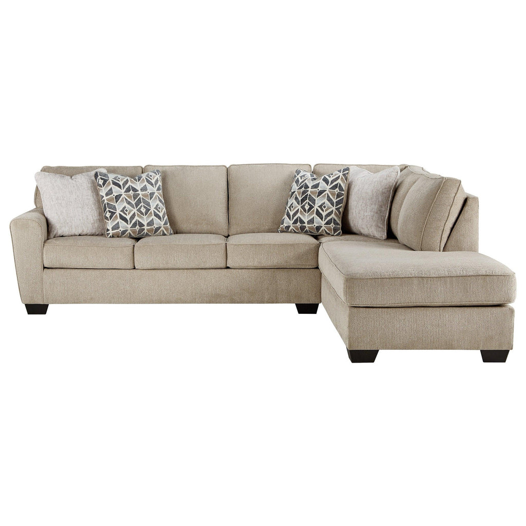 Decelle 2-Piece Sectional with Chaise Ash-80305S2