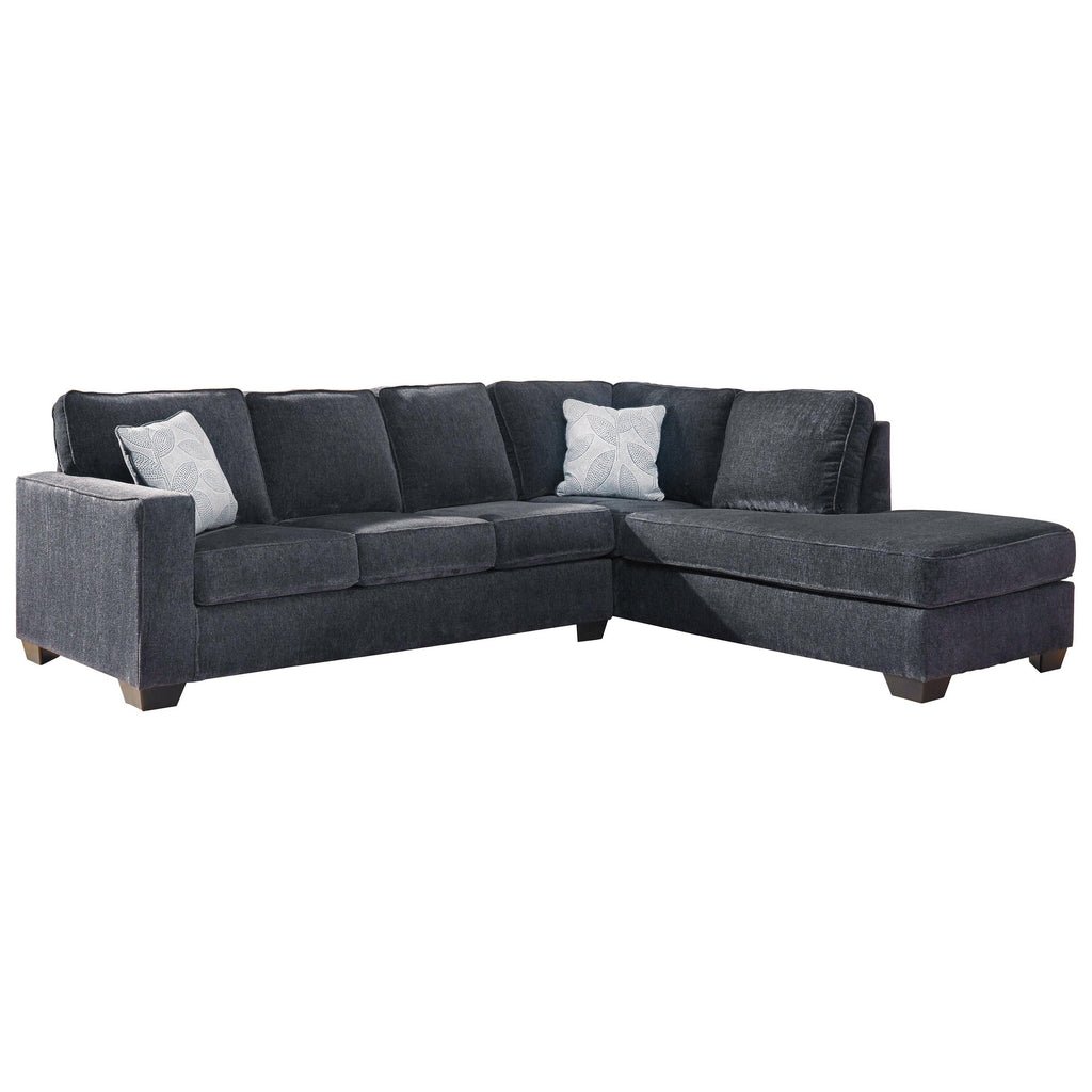 Altari 2-Piece Sectional with Chaise Ash-87213S2