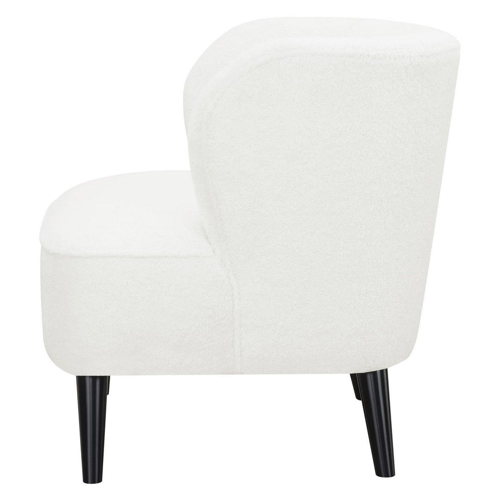Alonzo Upholstered Track Arms Accent Chair Natural 905676