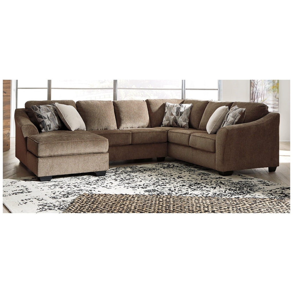 Graftin 3-Piece Sectional with Chaise Ash-91102S1