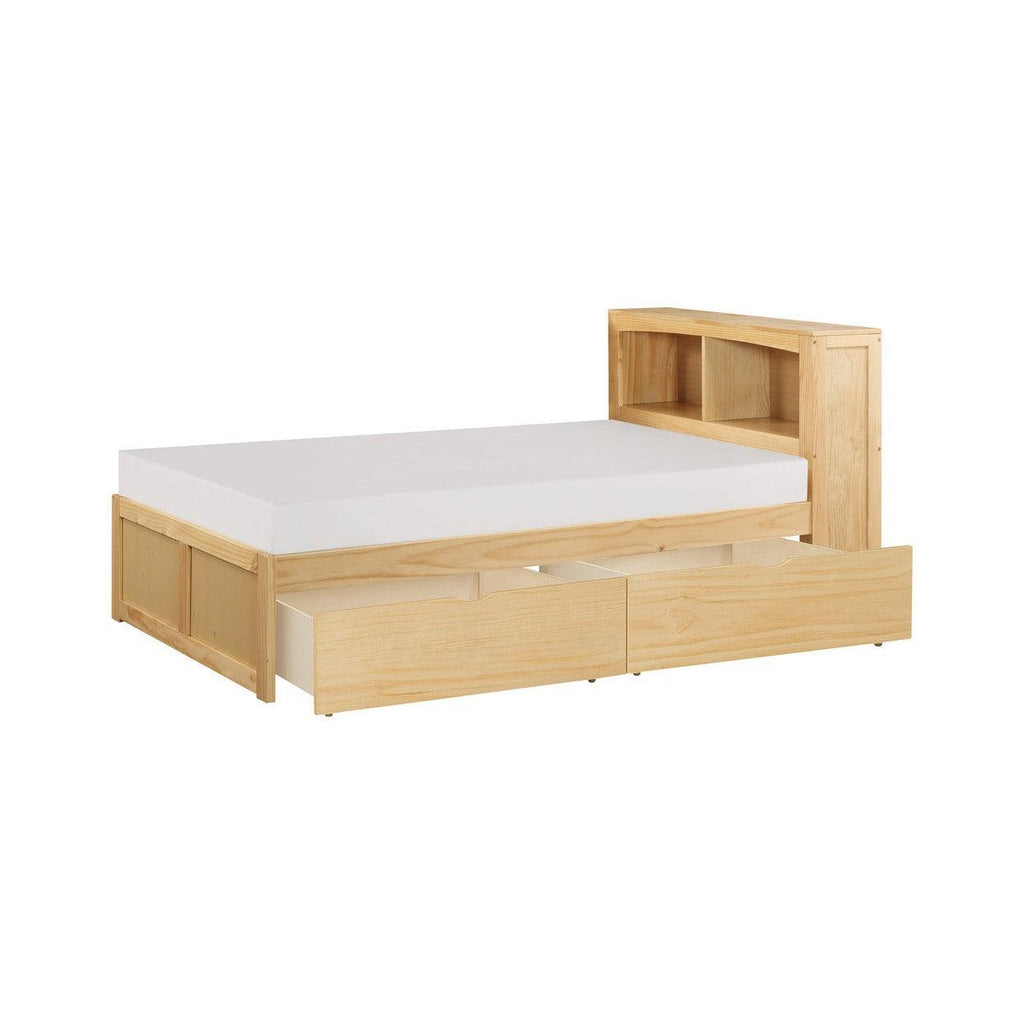 (3) Twin Bookcase Bed with Storage Boxes B2043BC-1T*