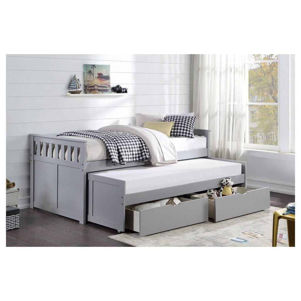 (4) Twin/Twin Bed with Storage Boxes B2063RT-1T*