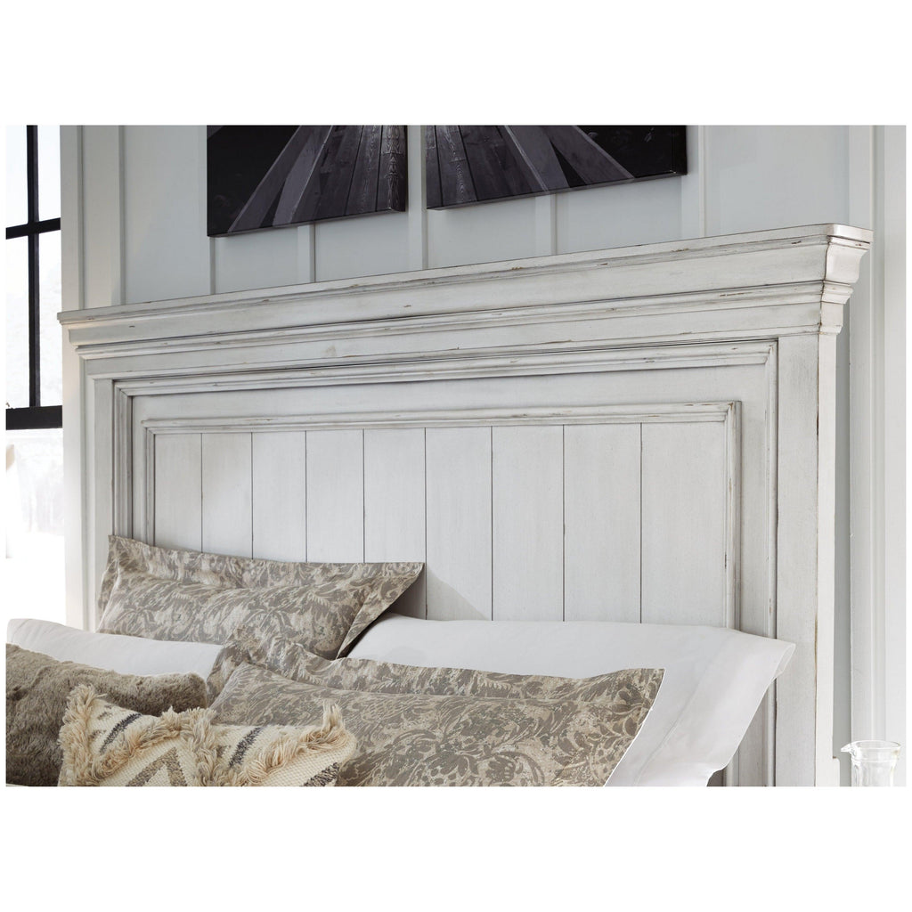 Kanwyn Panel Bed - Oak & Sofa Liquidators