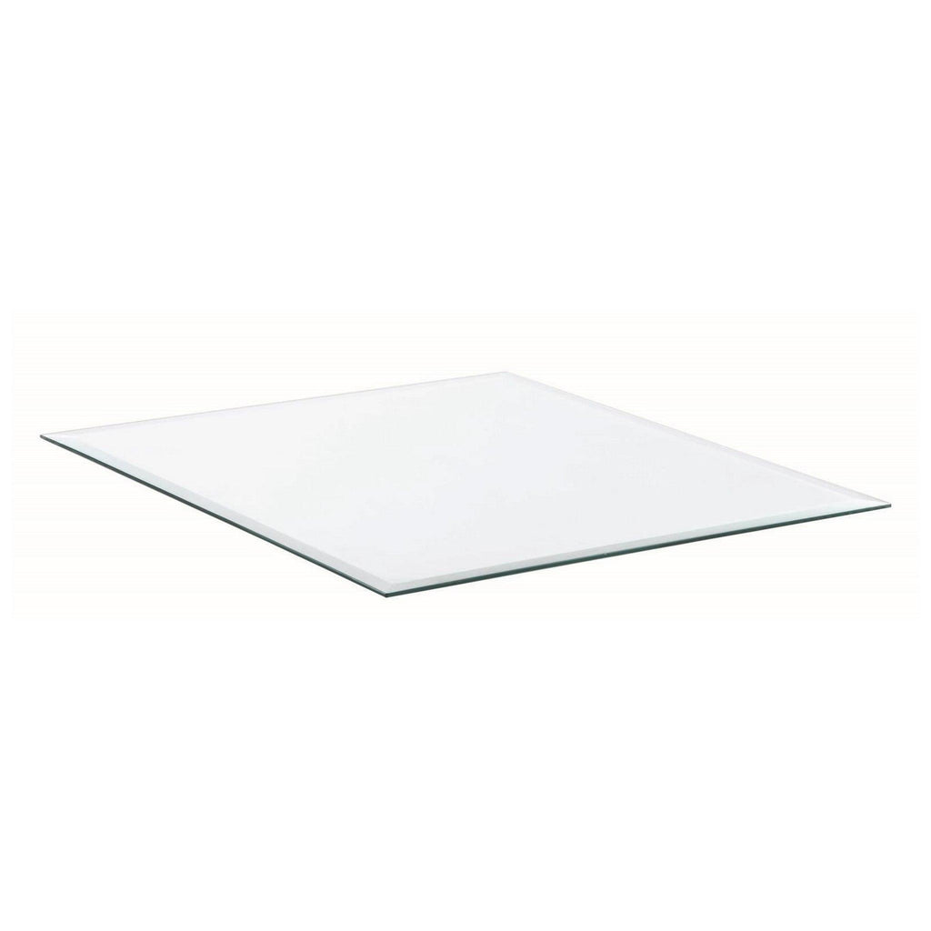 Square Occasional Glass Top Clear CB2424-6