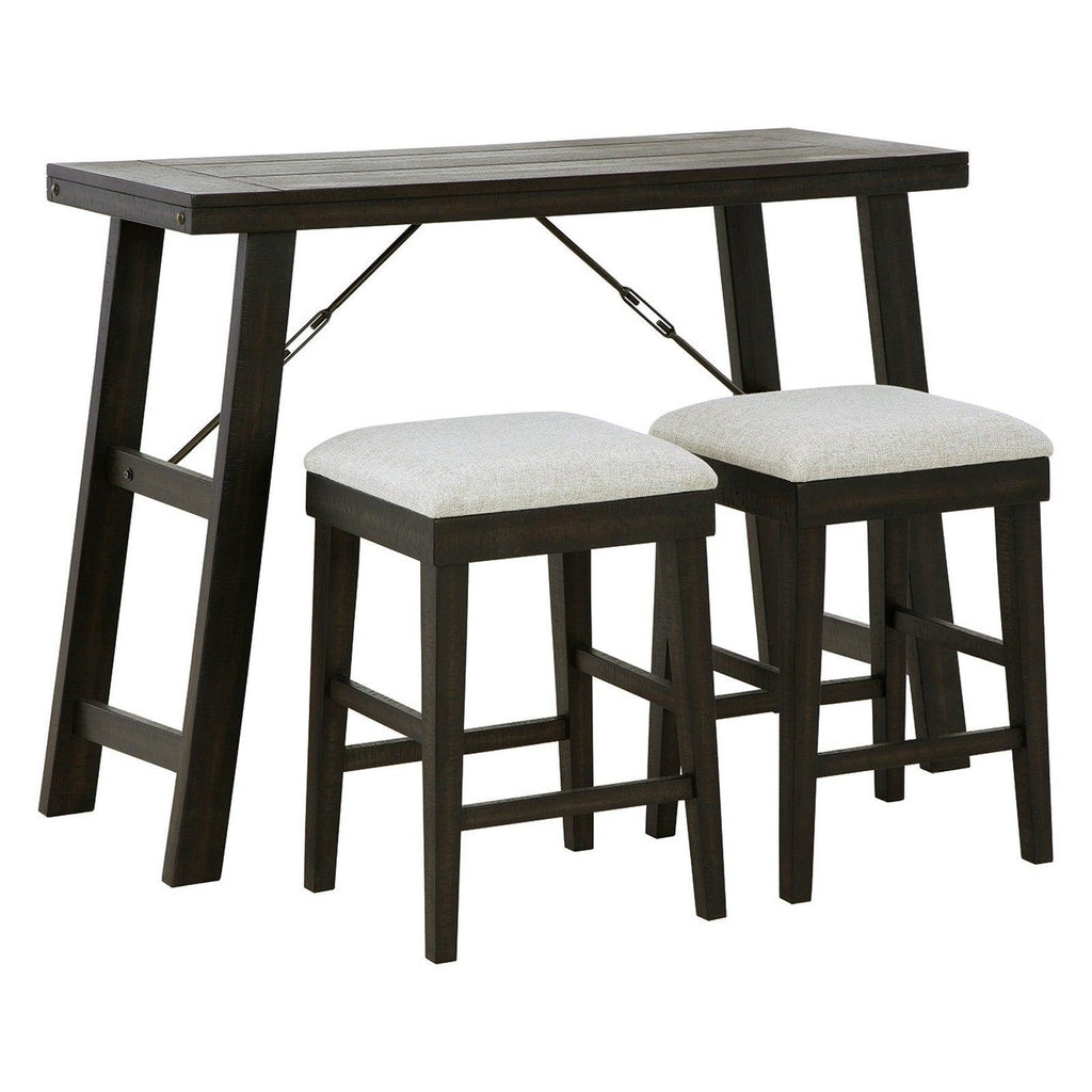 Noorbrook Counter Height Dining Table and Bar Stools (Set of 3) Ash-D251-113