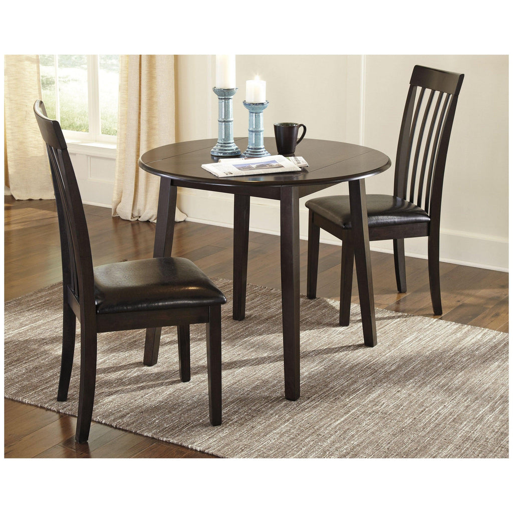 Hammis Dining Table with 2 Chairs Ash-D310D2