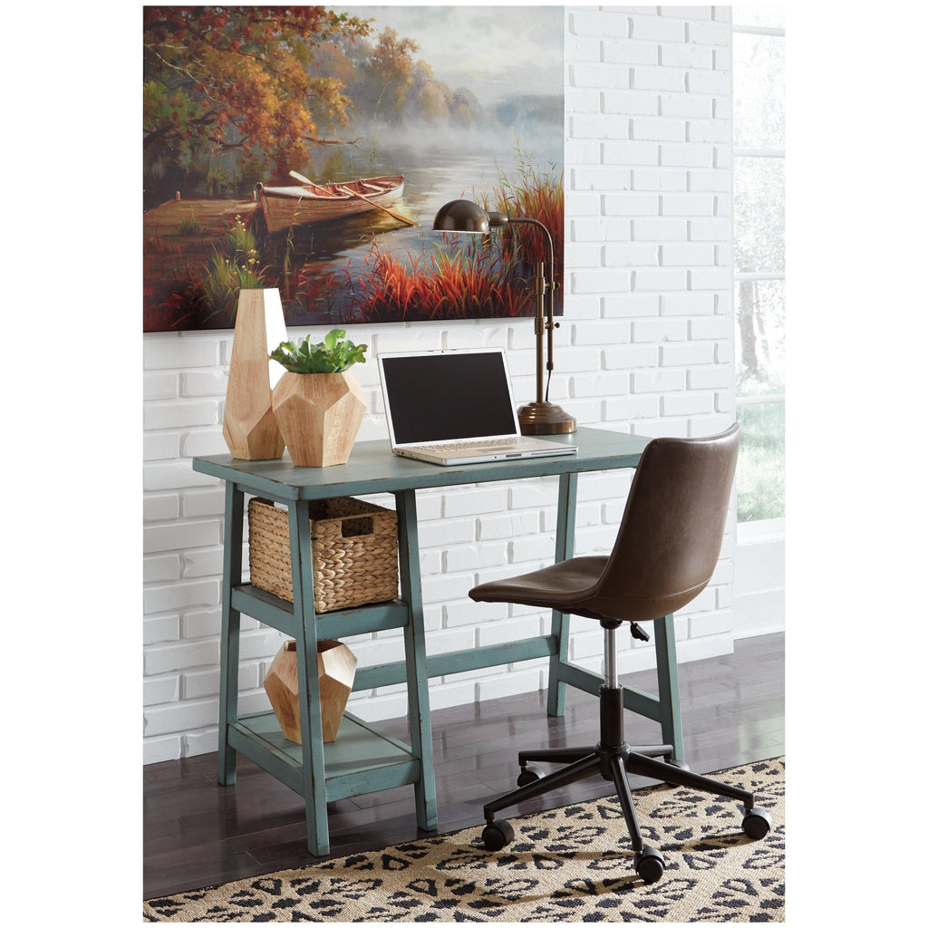 Mirimyn Home Office Desk and Chair Ash-H505H2