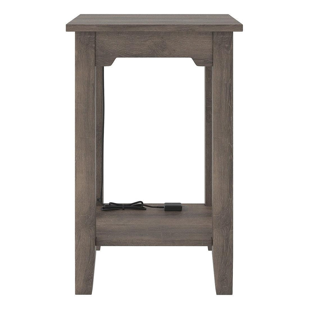 Arlenbry Chairside End Table Ash-T275-7