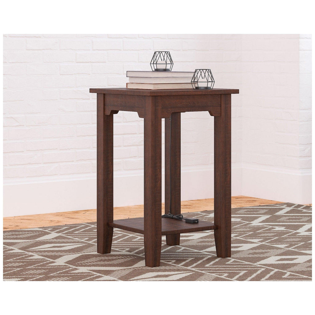 Camiburg Chairside End Table Ash-T283-7