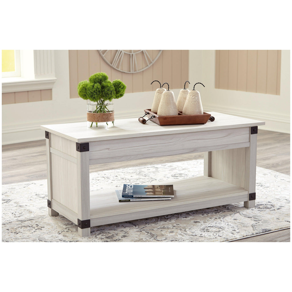Bayflynn Coffee Table and 2 End Tables Ash-T172T1