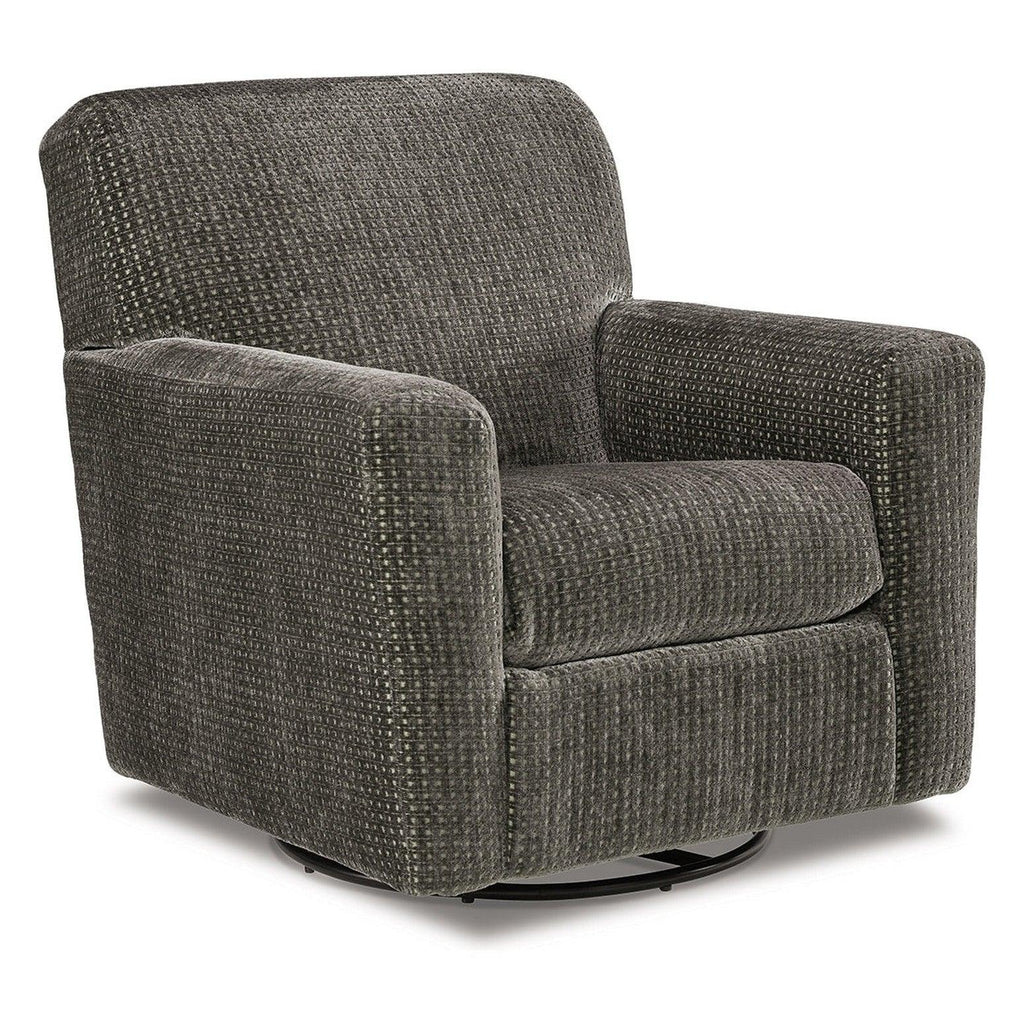 Herstow Swivel Glider Accent Chair Ash-A3000366