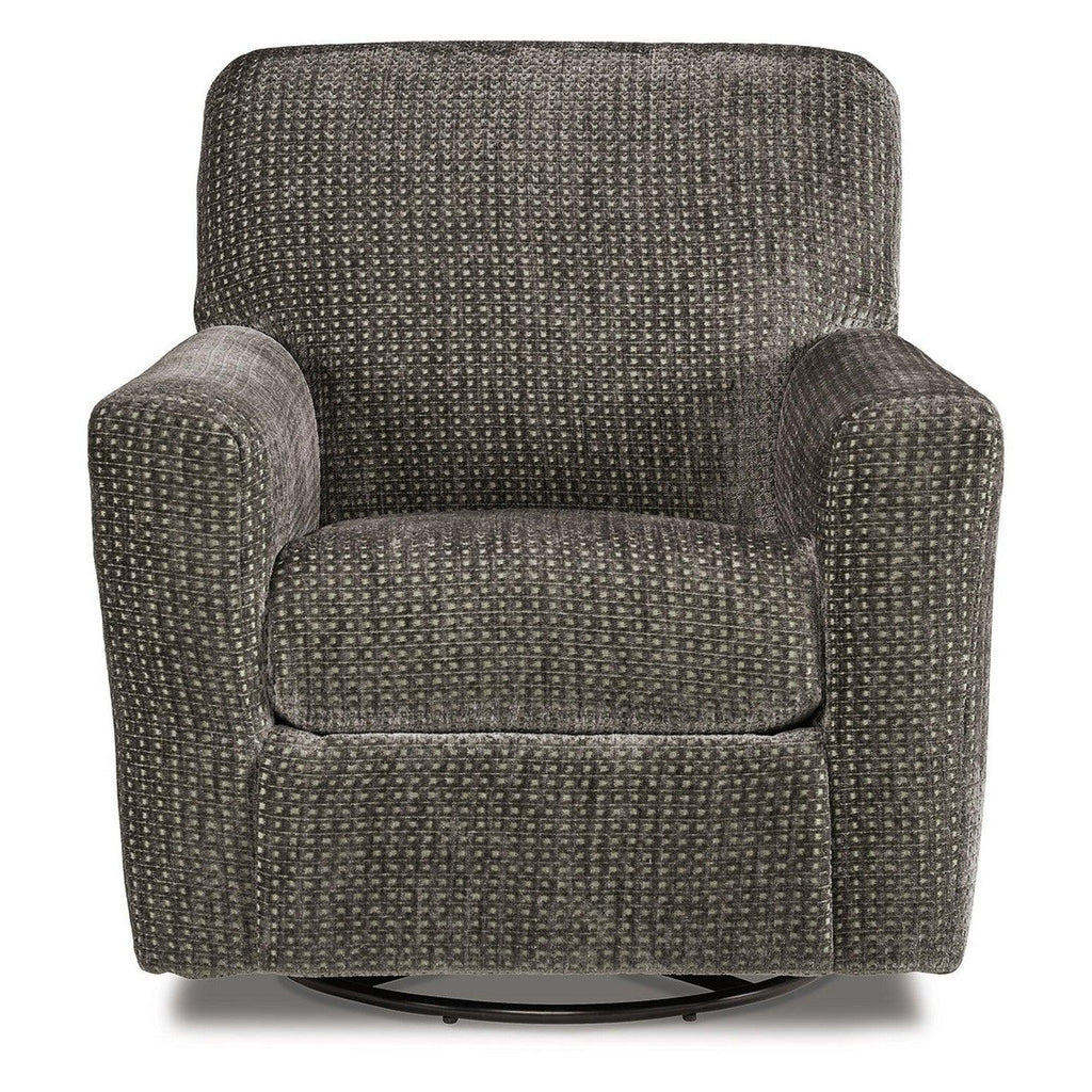 Herstow Swivel Glider Accent Chair Ash-A3000366