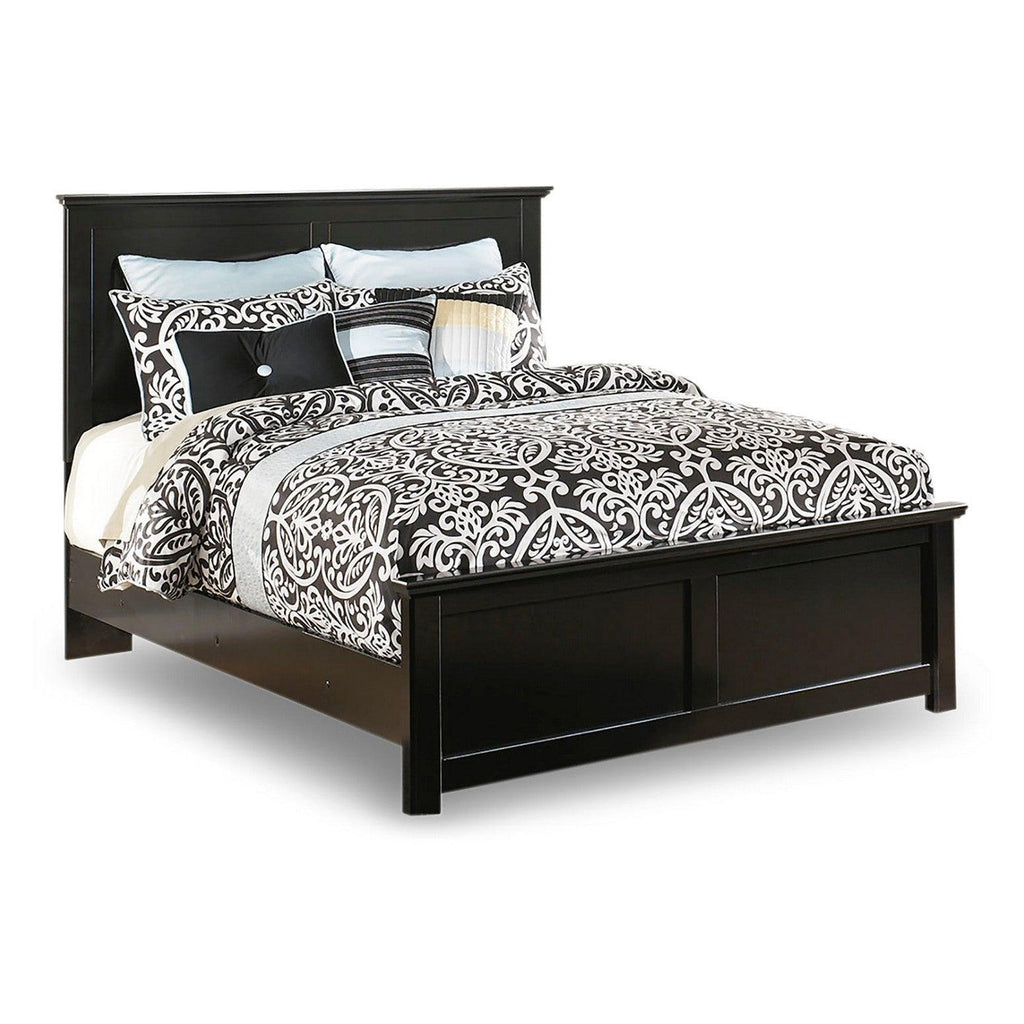Maribel Queen Panel Bed with Dresser and Mirror Ash-B138B20