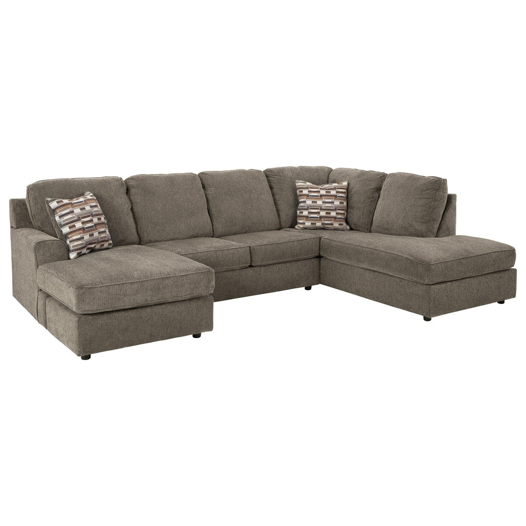 OPhannon 2-Piece Sectional with Chaise Ash-29402S1