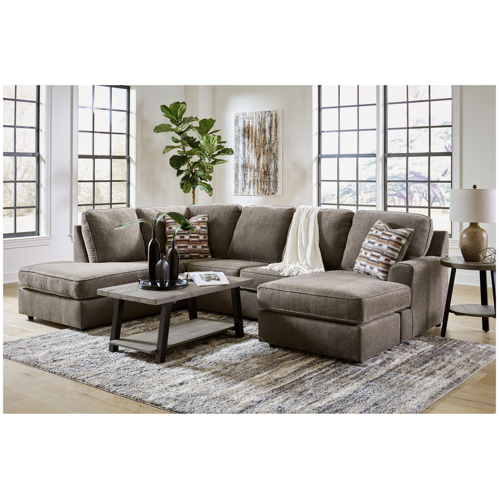 OPhannon 2-Piece Sectional with Chaise Ash-29402S2