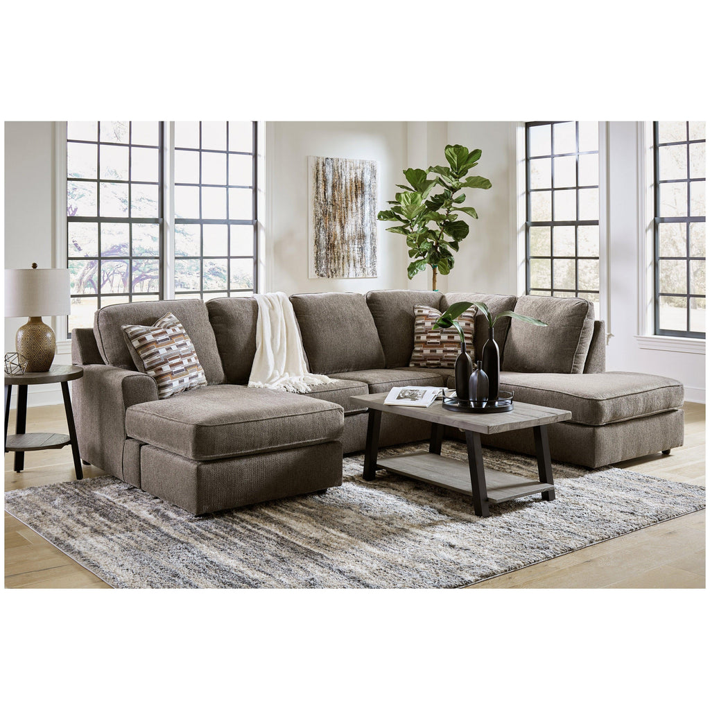 OPhannon 2-Piece Sectional with Chaise Ash-29402S1