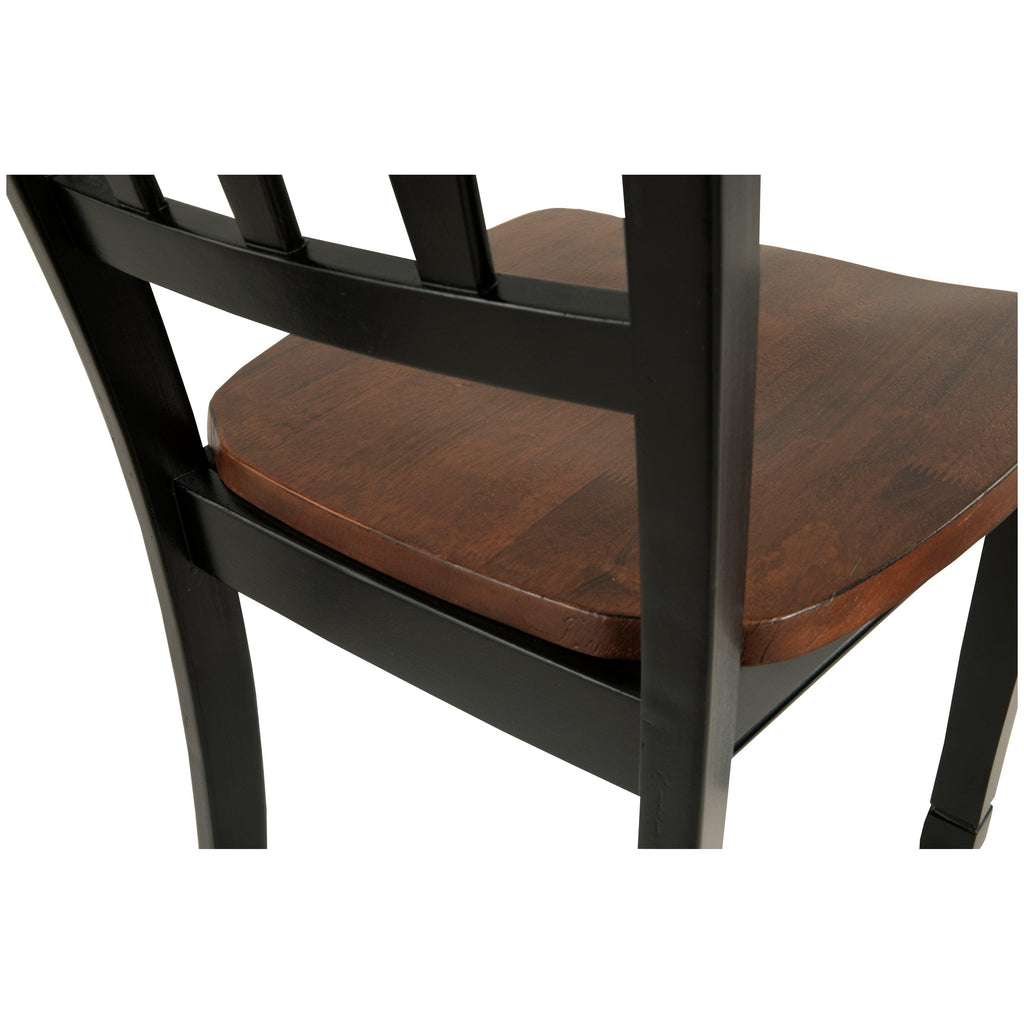 Owingsville Dining Table and 6 Chairs Ash-D580D13