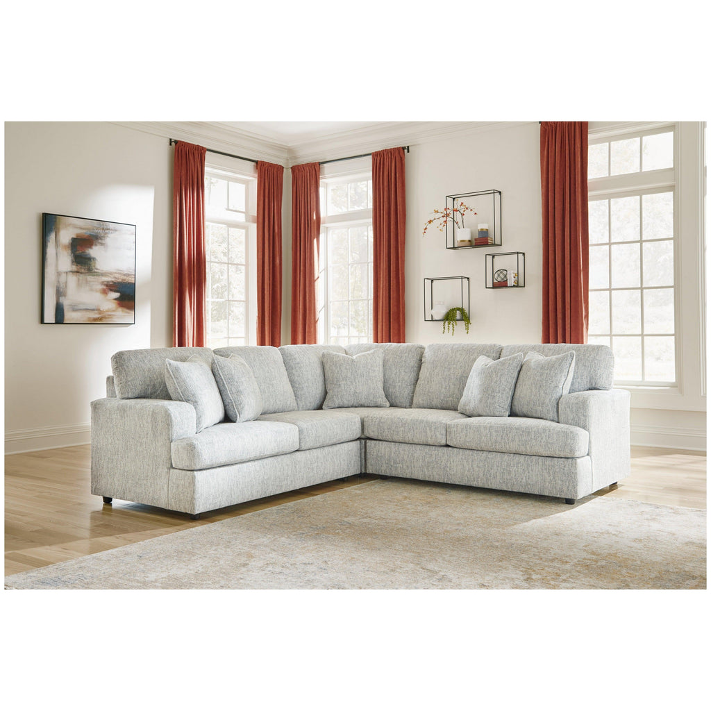 Playwrite 3-Piece Sectional Ash-27304S2