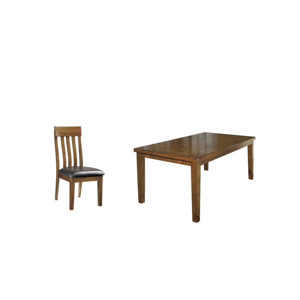 Ralene Dining Table and 6 Chairs Ash-D594D3