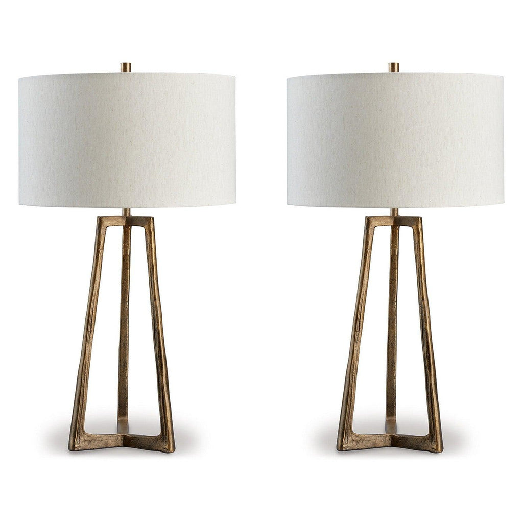 Ryandale Table Lamp (Set of 2) Ash-L208354X2