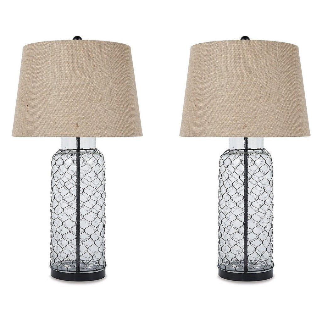 Sharmayne Table Lamp (Set of 2) Ash-L430114X2