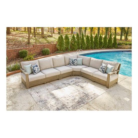 Silo Point 4-Piece Outdoor Sectional Ash-P804P2