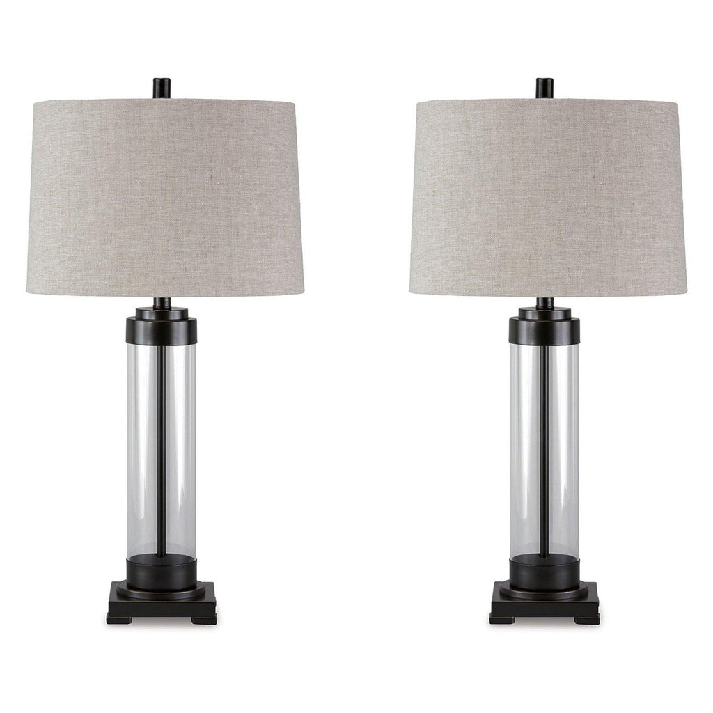 Talar Table Lamp (Set of 2) Ash-L430164X2