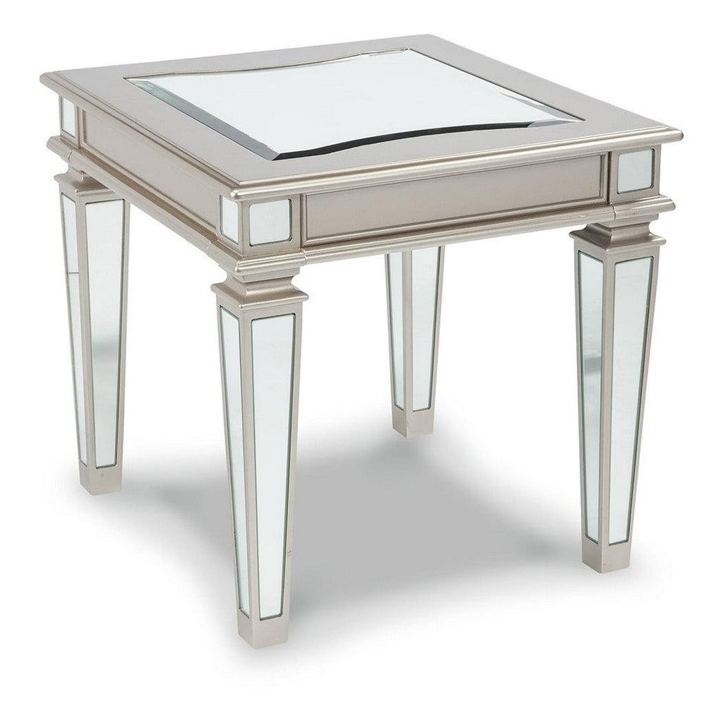Tessani Coffee Table and 2 End Tables Ash-T099T1
