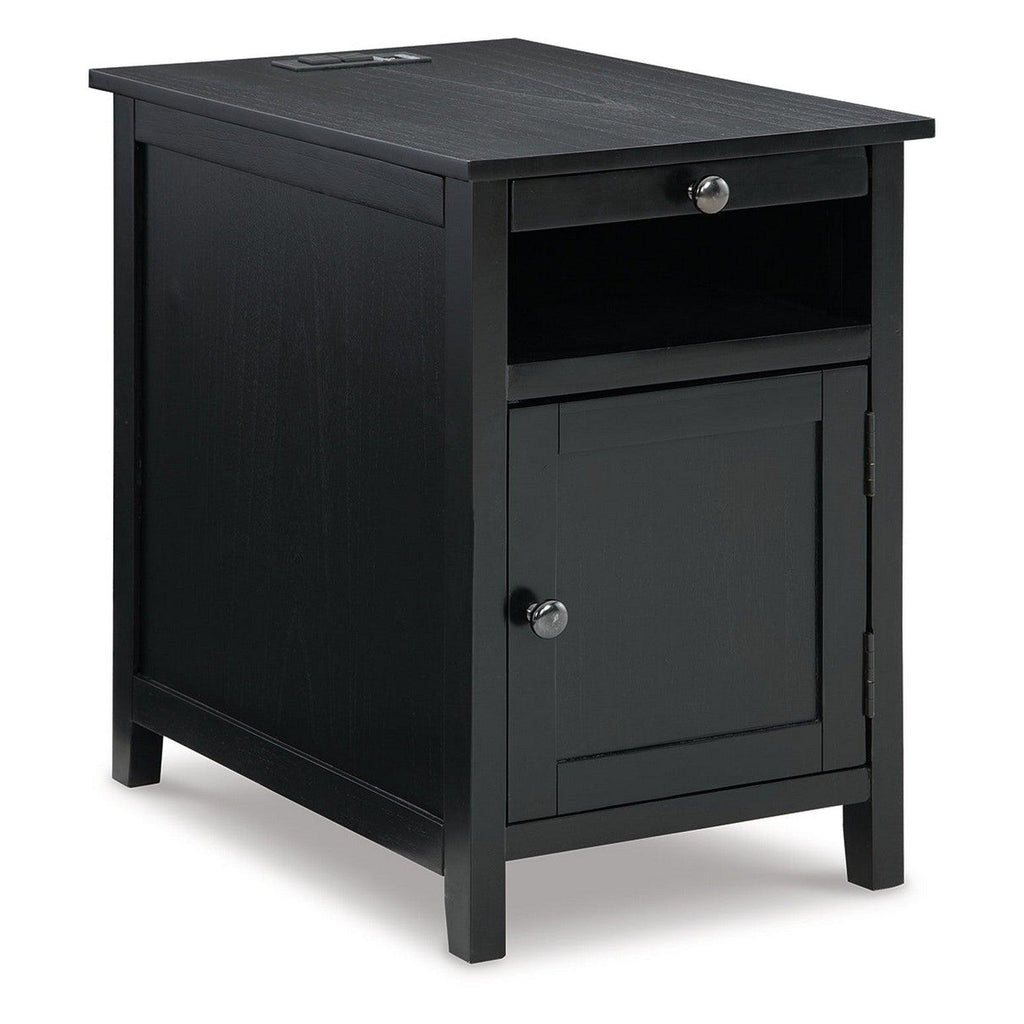 Treytown Chairside End Table Ash-T300-217