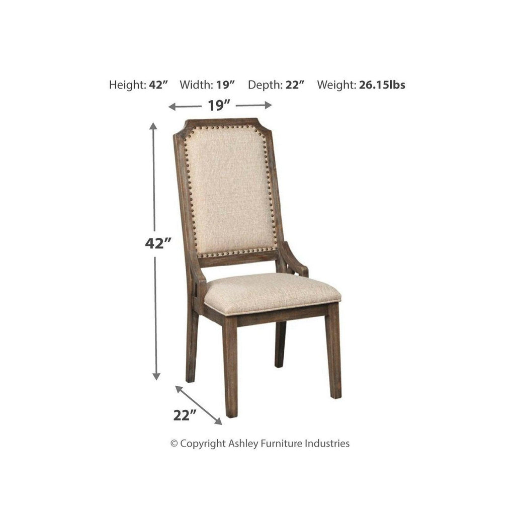 Wyndahl Dining Chair (Set of 2) Ash-D813-02X2