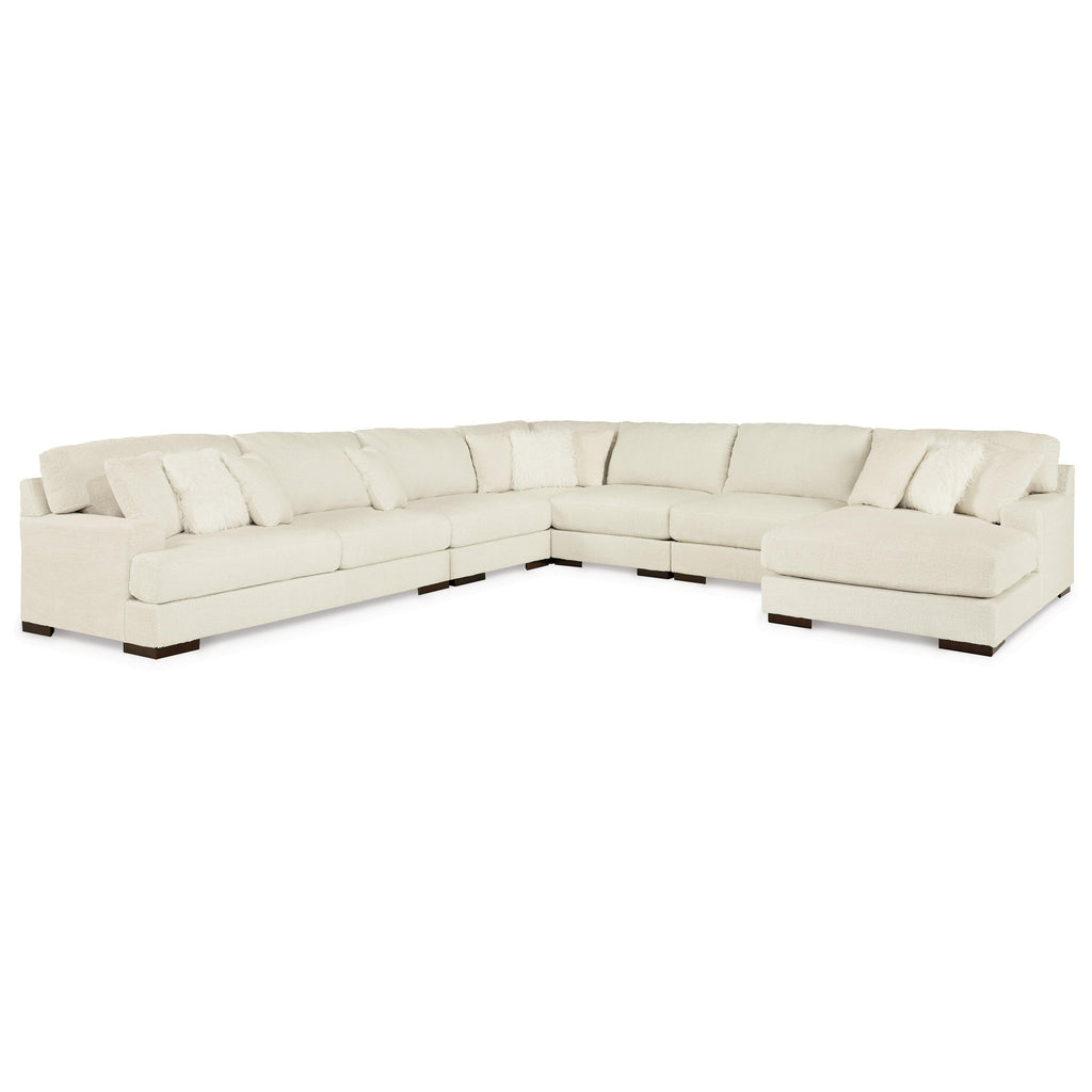Zada 6-Piece Sectional with Chaise Ash-52204S10
