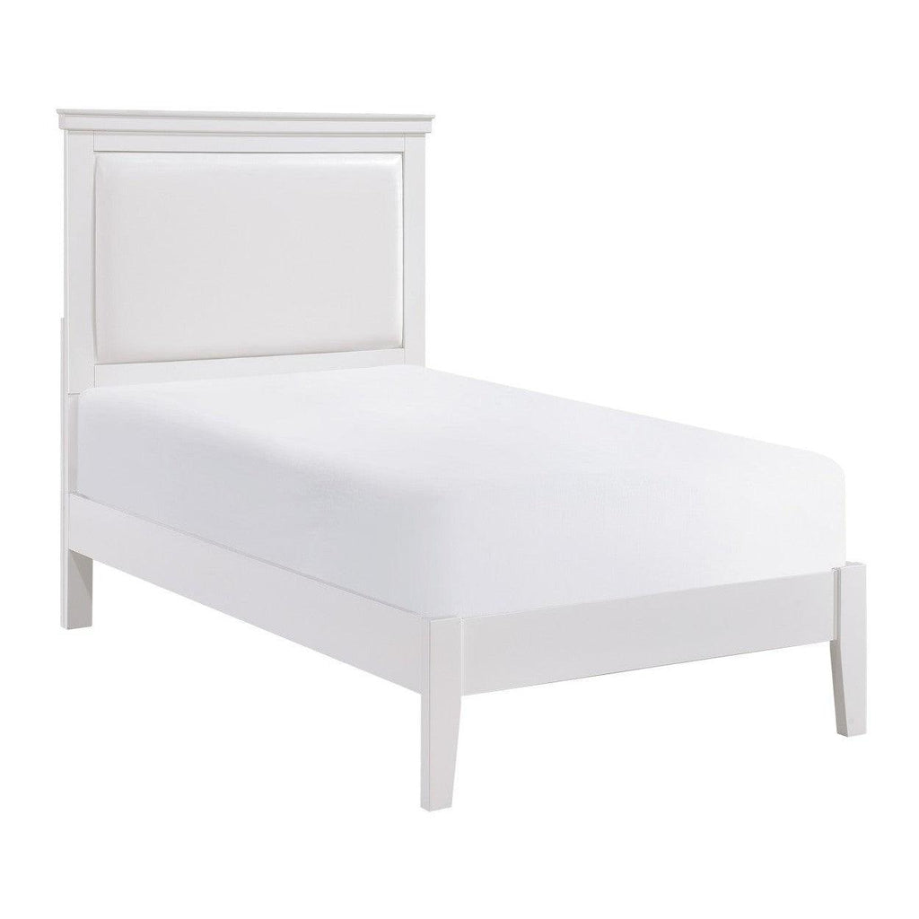 (2) Twin Bed 1519WHT-1*