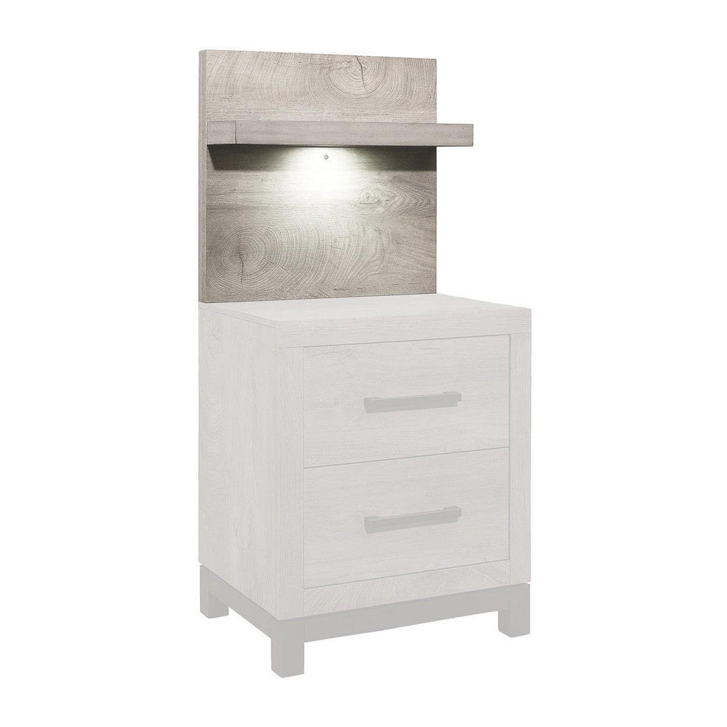 Wall Panel for Night Stand with LED Lighting 1577-4P