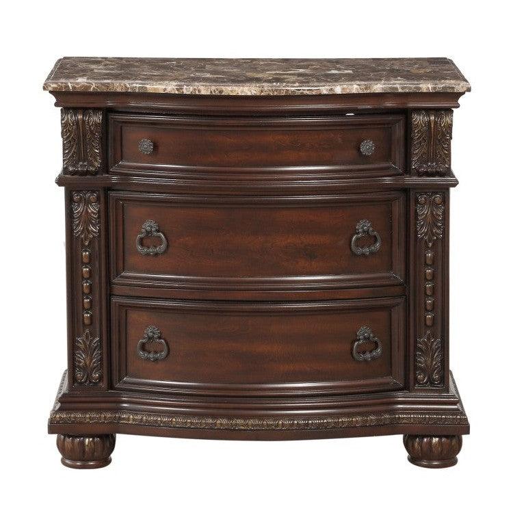 NIGHT STAND, MARBLE TOP 1757-4