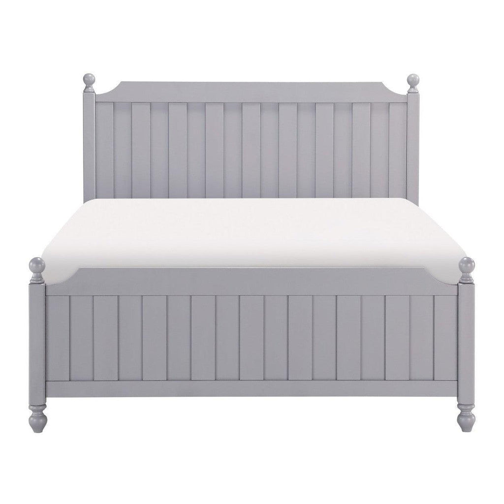 (3) Full Bed, Gray 1803GYF-1*