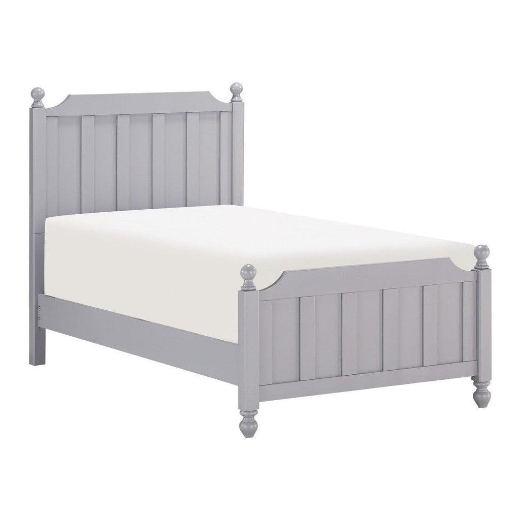 (3) Twin Bed, Gray 1803GYT-1*