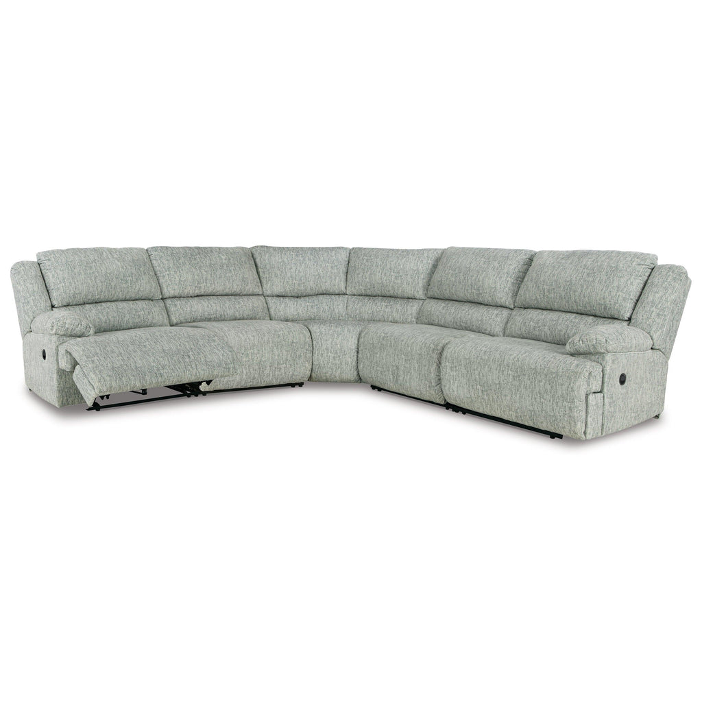 McClelland 5-Piece Reclining Sectional Ash-29302S3