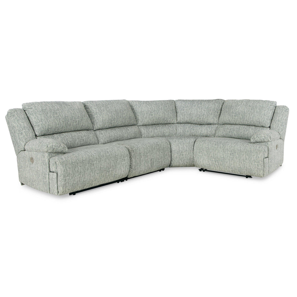 McClelland 4-Piece Power Reclining Sectional Ash-29302S20