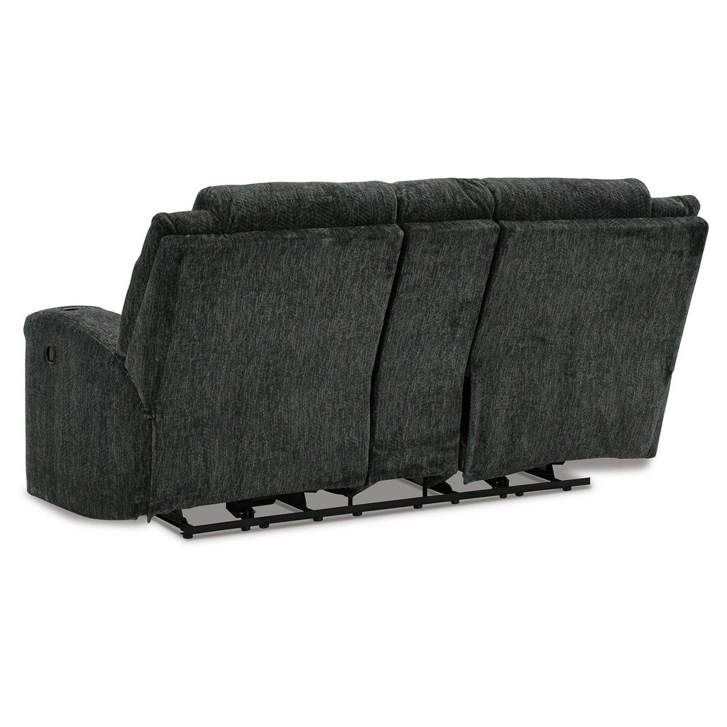 Martinglenn Reclining Loveseat with Console Ash-4650494